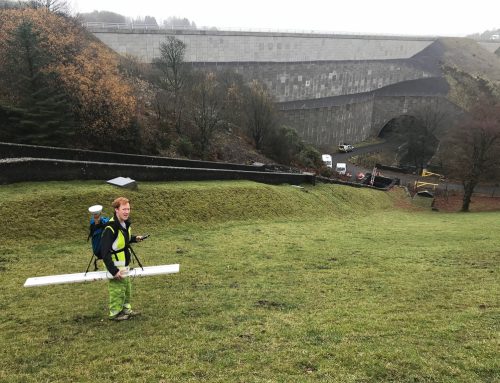 How can geophysical techniques be used to investigate and monitor leaking dams?